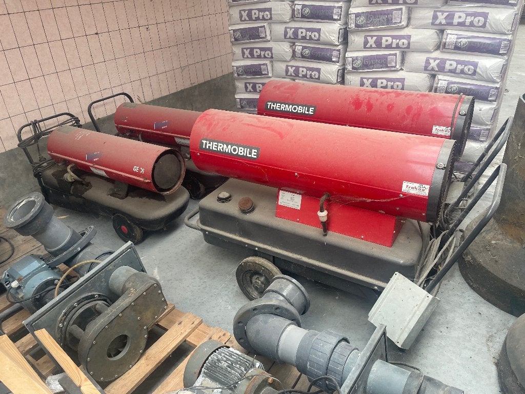 Heteluchtkanon heteluchtverwarming 4 stuks, Doe-het-zelf en Bouw, Ophalen, Zo goed als nieuw, Overige typen