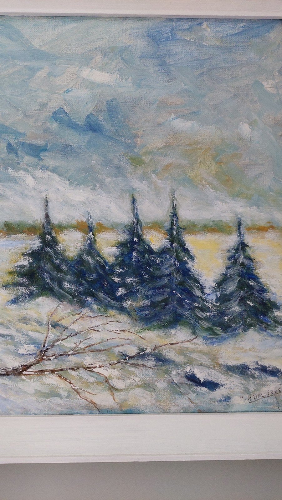 Peinture signée