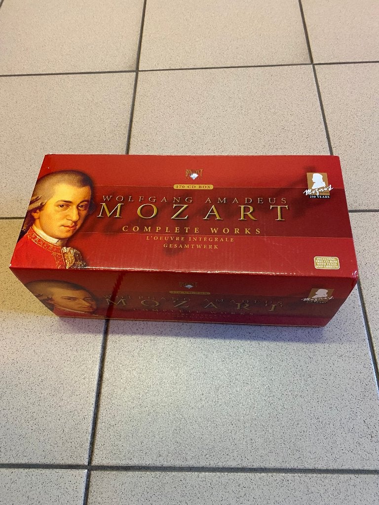 CD-box Mozart, Ophalen, Mozart