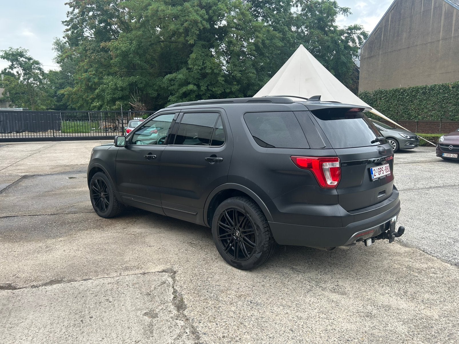 Ford USA Explorer 2017 3.5 V6/ lichte vracht/ BTW wagen/ LPG, Auto's, Automaat, Euro 6, Explorer, Zwart