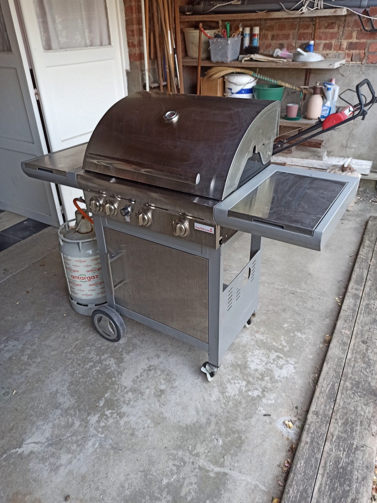 gas barbecue, Enlèvement, Comme neuf, Barbecook