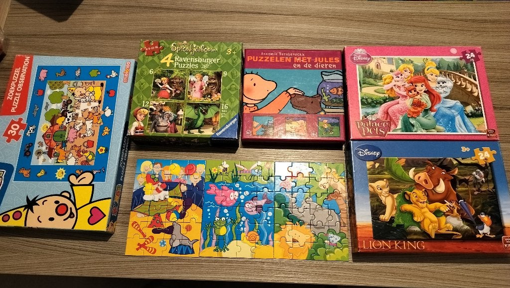 13 mooie puzzels. Puzzelen, Kinderen en Baby's, Speelgoed | Educatief en Creatief, Ophalen of Verzenden, Puzzelen