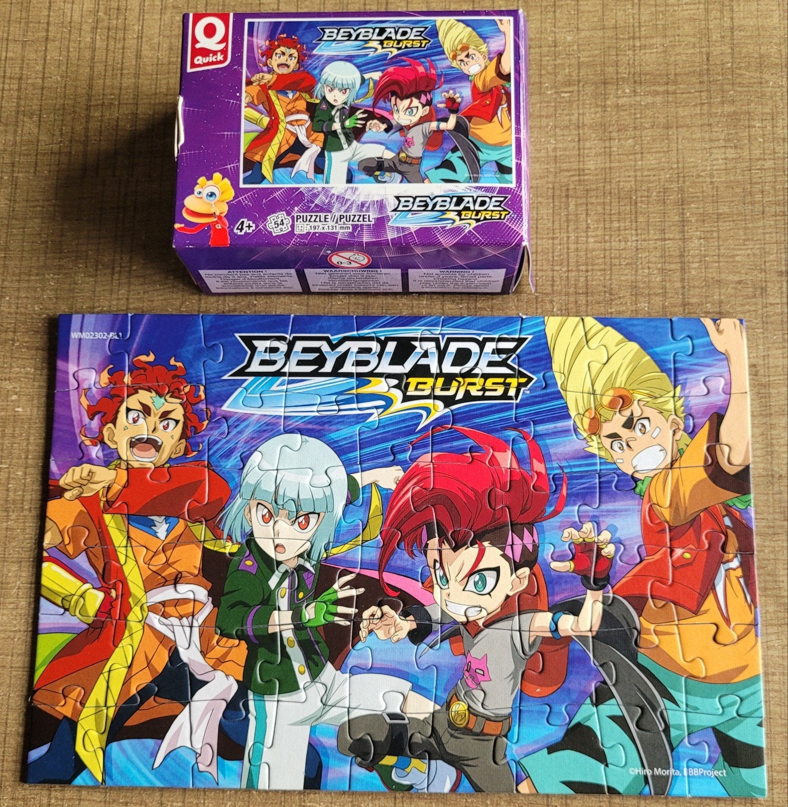 BeyBlade: mini-puzzel, Ophalen of Verzenden, Zo goed als nieuw