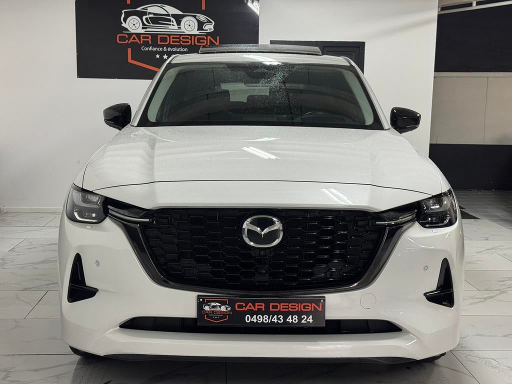 Mazda CX-60 / 3.3d hybrid / 2023 / 59.000km / full options.., Auto's, Automaat, Wit, Bedrijf, 3283 cc
