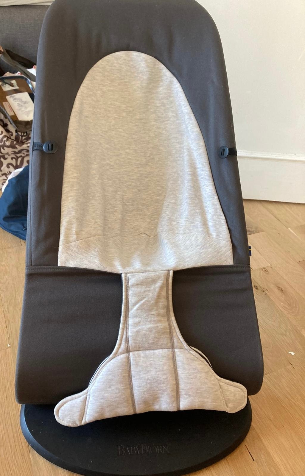 BabyBjörn Bouncer Balance Soft incl speelboog & beschermhoes, Kinderen en Baby's, Wipstoeltjes, Zo goed als nieuw, Wipstoel, Ophalen