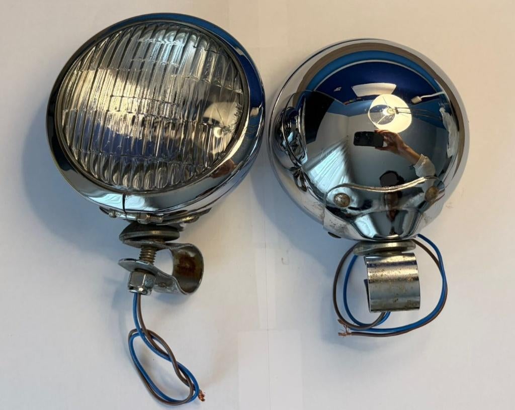 mistlampen chopper/cruiser, Motoren, Ophalen of Verzenden, Gebruikt