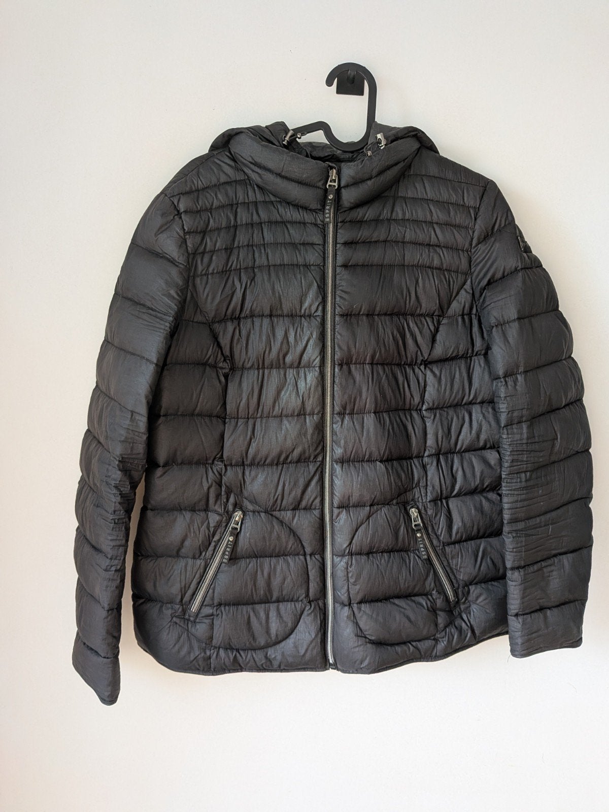 zwarte jas Esprit maat 40, Esprit, Ophalen of Verzenden, Maat 38/40 (M), Zwart