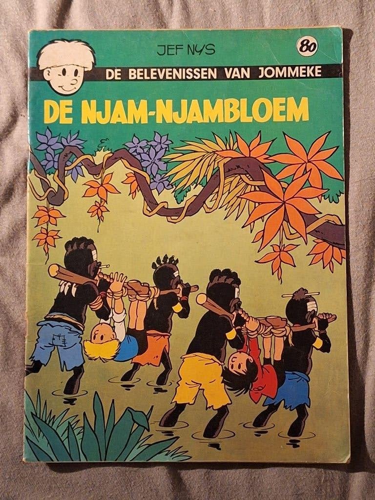 Jommeke 80: de njam-njambloem, Eén stripboek, Ophalen of Verzenden, Gelezen