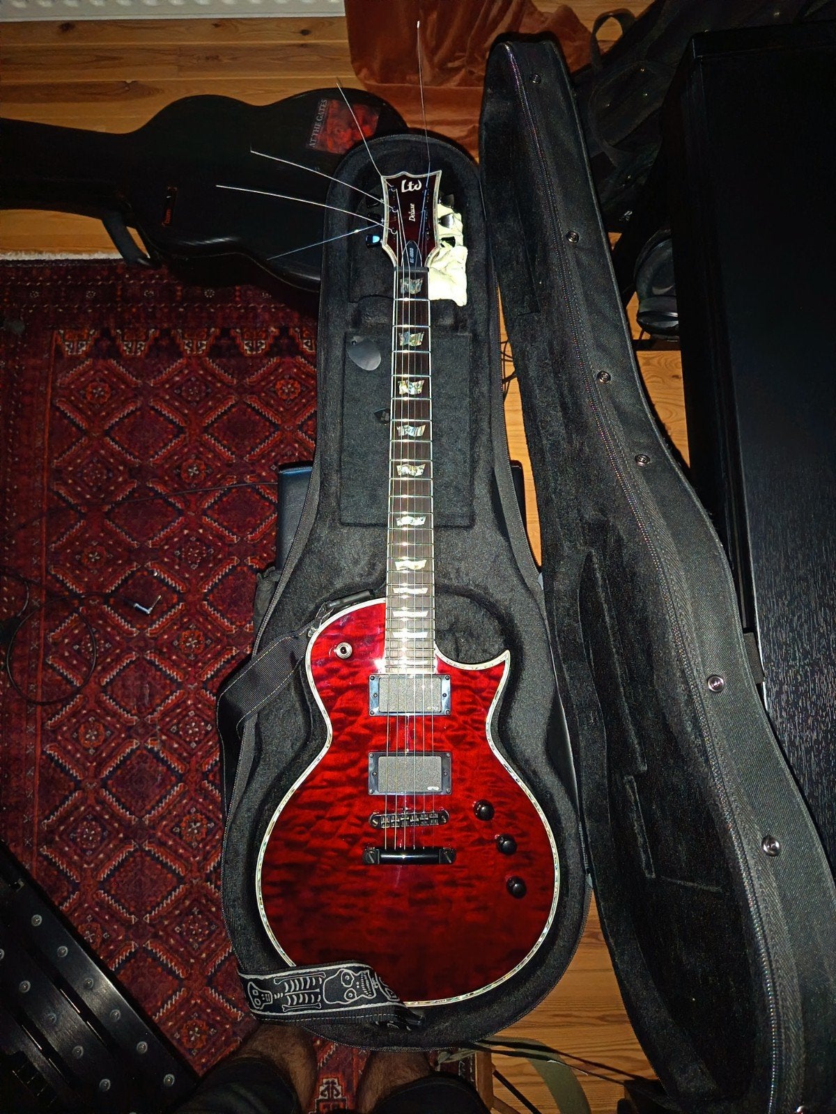 Esp ltd ec-1000 QM, Muziek en Instrumenten, Ophalen