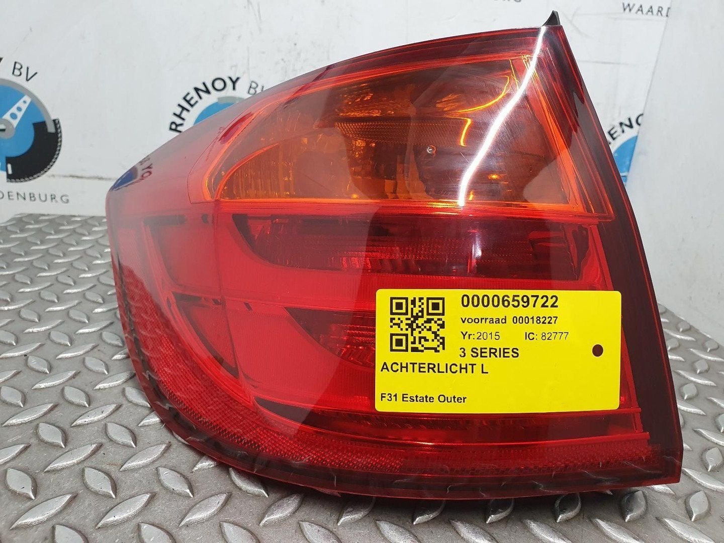 BMW 3 SERIES F31 316d Executive ACHTERLICHT L 2015, Ophalen of Verzenden, Gebruikt, ARN erkend