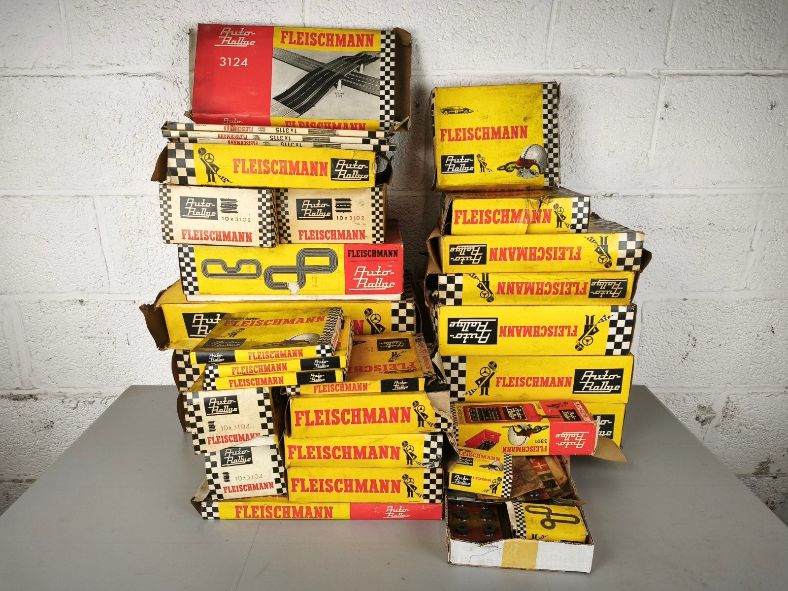 Groot lot Fleischmann auto-rallye racebaan, Ophalen, ., ., .