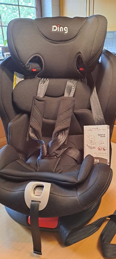 Autostoel ding met gebruiksaanwijzing, Kinderen en Baby's, Autostoeltjes, Autogordel of Isofix, Zijbescherming, Zo goed als nieuw