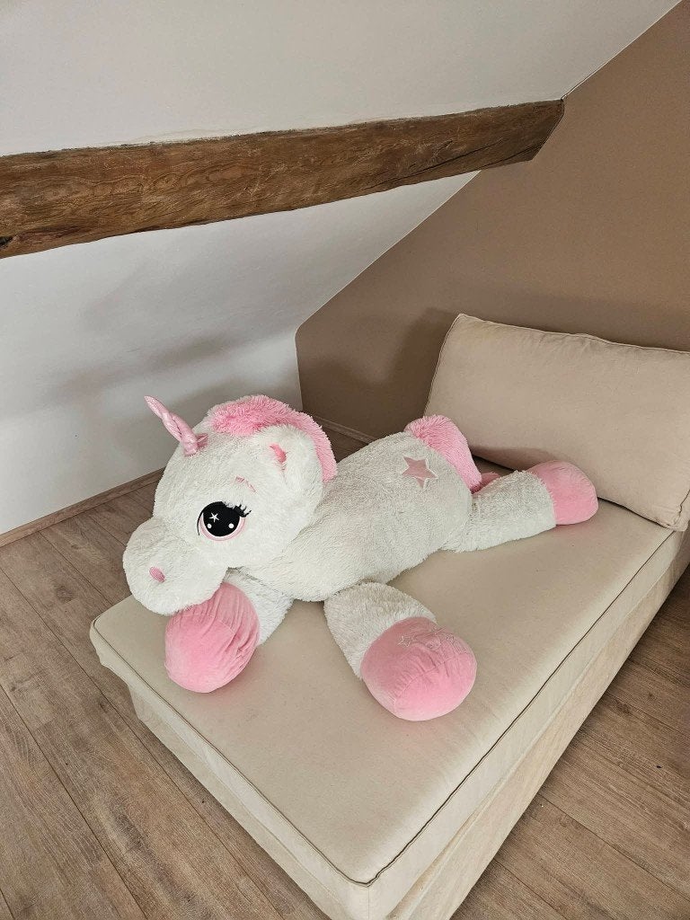 Très grande peluche licorne, Enfants & Bébés, Enlèvement, Comme neuf, Licorne