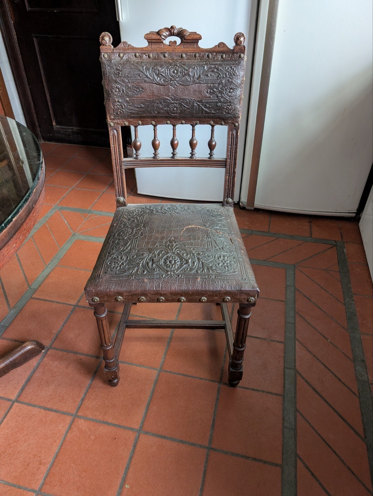 6 antieke stoelen te koop, Antiek en Kunst, Ophalen