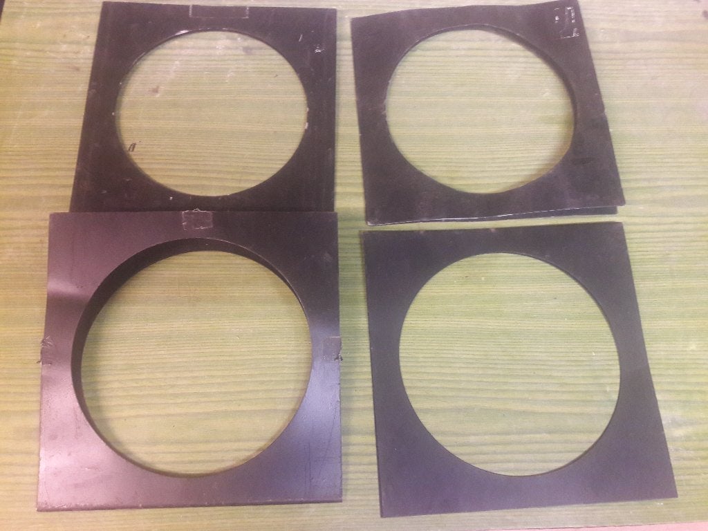 Filterframe / filterhouder Par 64 Zwart, Muziek en Instrumenten, Ophalen, Gebruikt