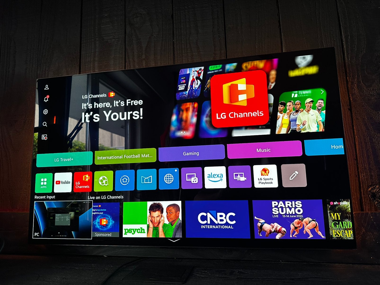 LG C4 OLED 4K144HZ TV, OLED, Comme neuf, Enlèvement, LG