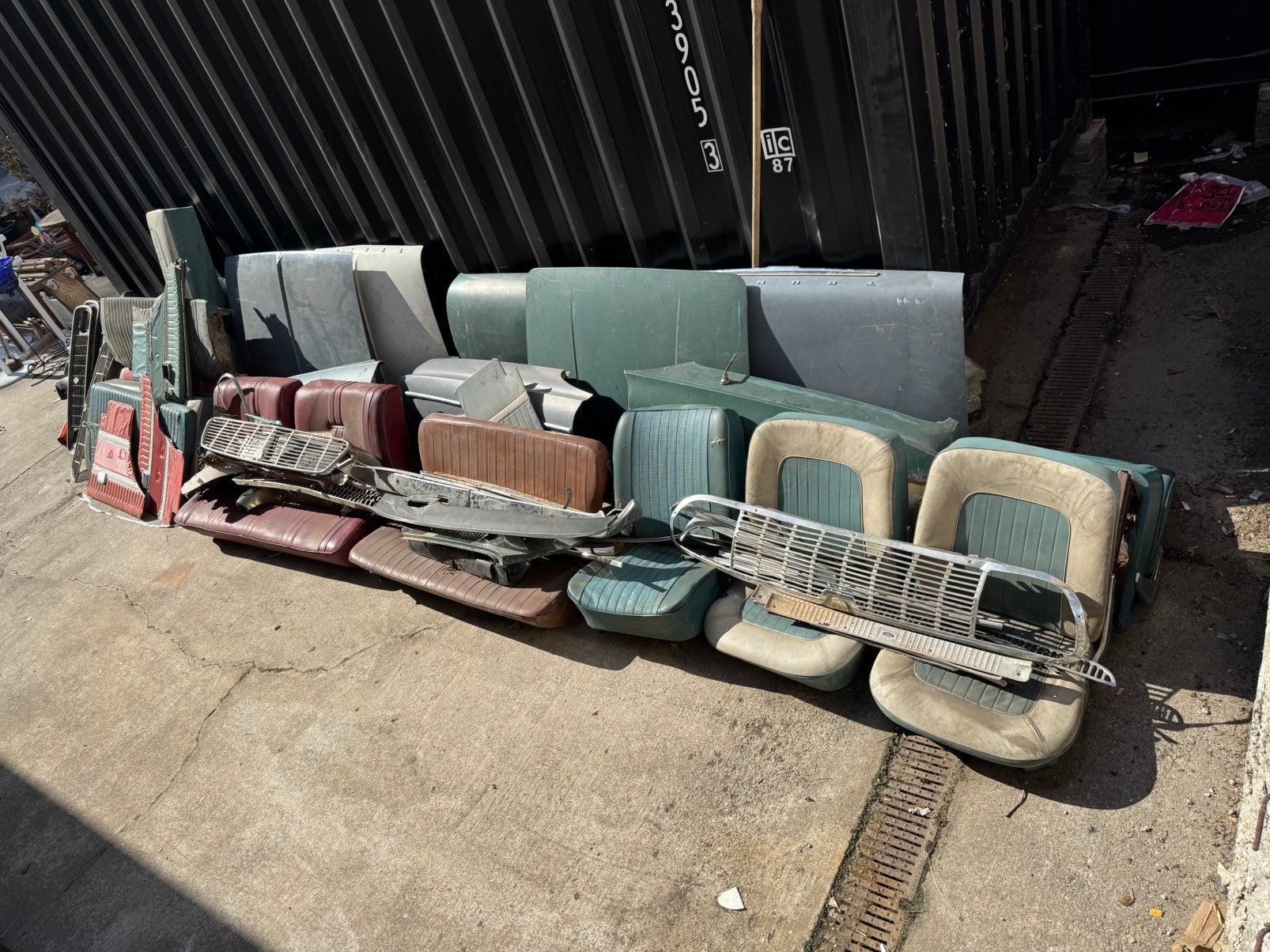 Diverse onderdelen Oldtimer Renault R4 Ford Taunus, Auto-onderdelen, Ophalen, Shejue@jejeh.be, Renault, Gebruikt