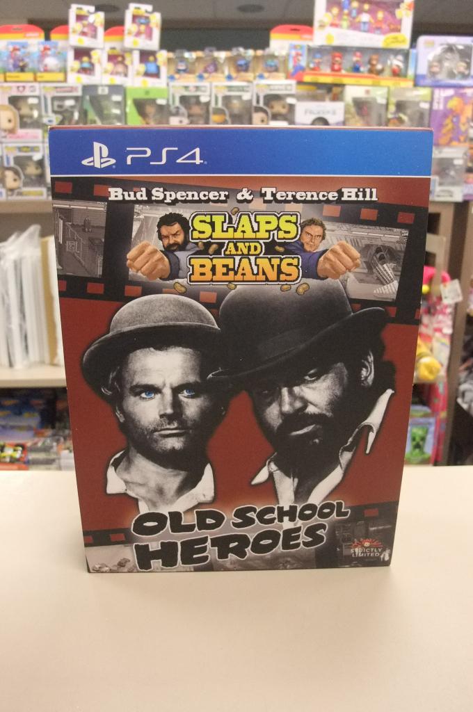 Slap & Beans Old School Heroes edition cib ps4, Games en Spelcomputers, Games | Sony PlayStation 4, Avontuur en Actie, Gebruikt