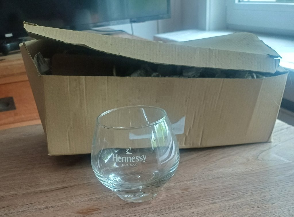Hennessy tumbler glas, Ophalen, Nieuw, Overige typen