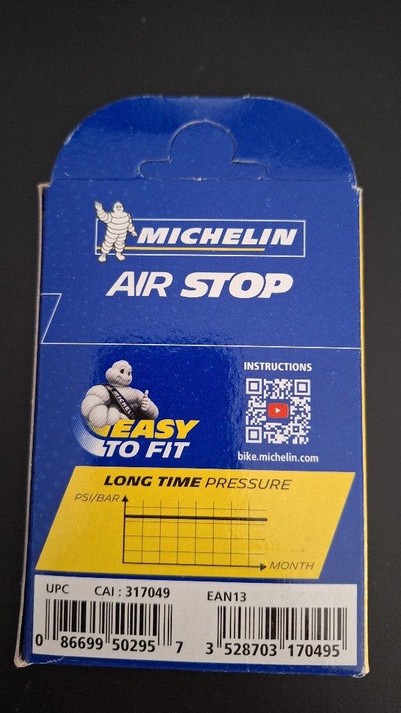 3 nieuwe Michelin Air Stop A2 luchtkamers., Fietsen en Brommers, Fietsonderdelen, Michelin, Band, Nieuw, Ophalen of Verzenden