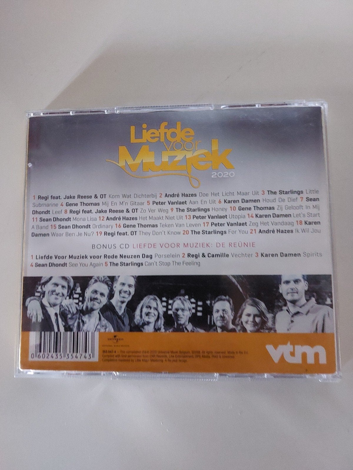 LIEFDE VOOR MUZIEK 2020
(Deluxe Edition), Cd's en Dvd's, Verzenden, Zo goed als nieuw