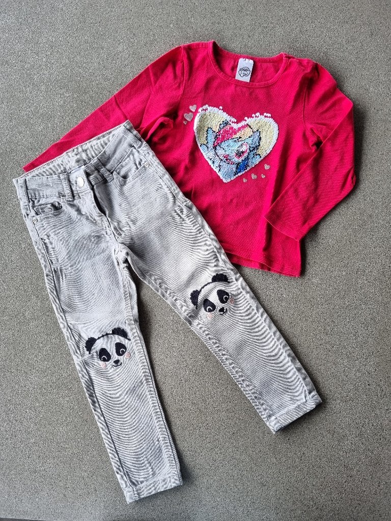 meisjeskleding, Kinderen en Baby's, Ophalen, Gebruikt, Meisje, Setje