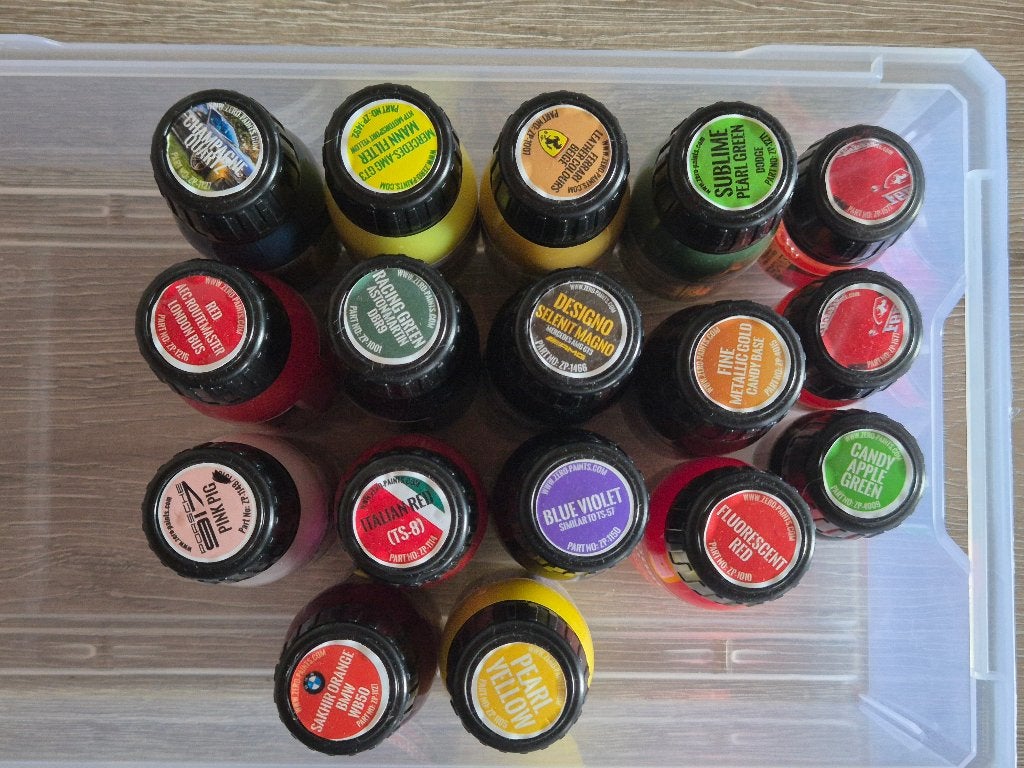 Set van 17 blikjes Zero Paints-verf (60 ml) voor modellen, Hobby en Vrije tijd, Modelbouw | Overige, Ophalen of Verzenden, Nieuw