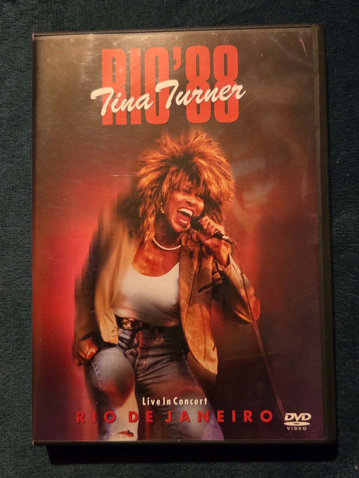Tina Turner: Rio '88 , live concert - DVD, Alle leeftijden, Ophalen of Verzenden, Zo goed als nieuw