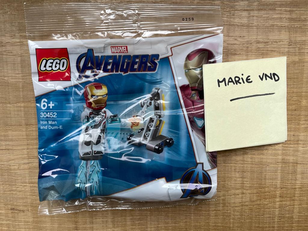 Lego 30452 Marvel Avengers Iron Man & Dum-E polybag MISB, Neuf, Enlèvement ou Envoi, Marvel, Lego