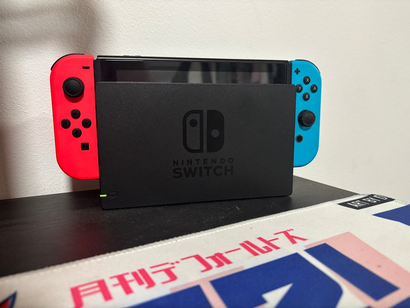 Nintendo Switch met accessoires en 4 games, Ophalen, Zo goed als nieuw