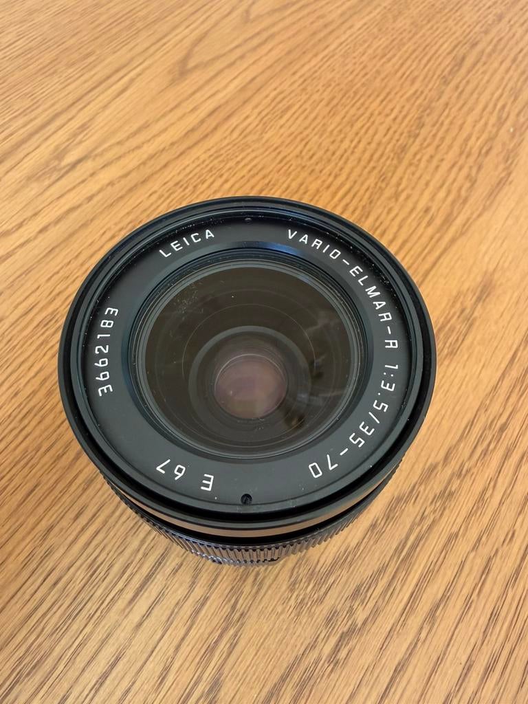 Leica Vario Elmar-R 35-70mm f/3.5 E67 R, Audio, Tv en Foto, Fotocamera's Analoog, Ophalen of Verzenden, Leica
