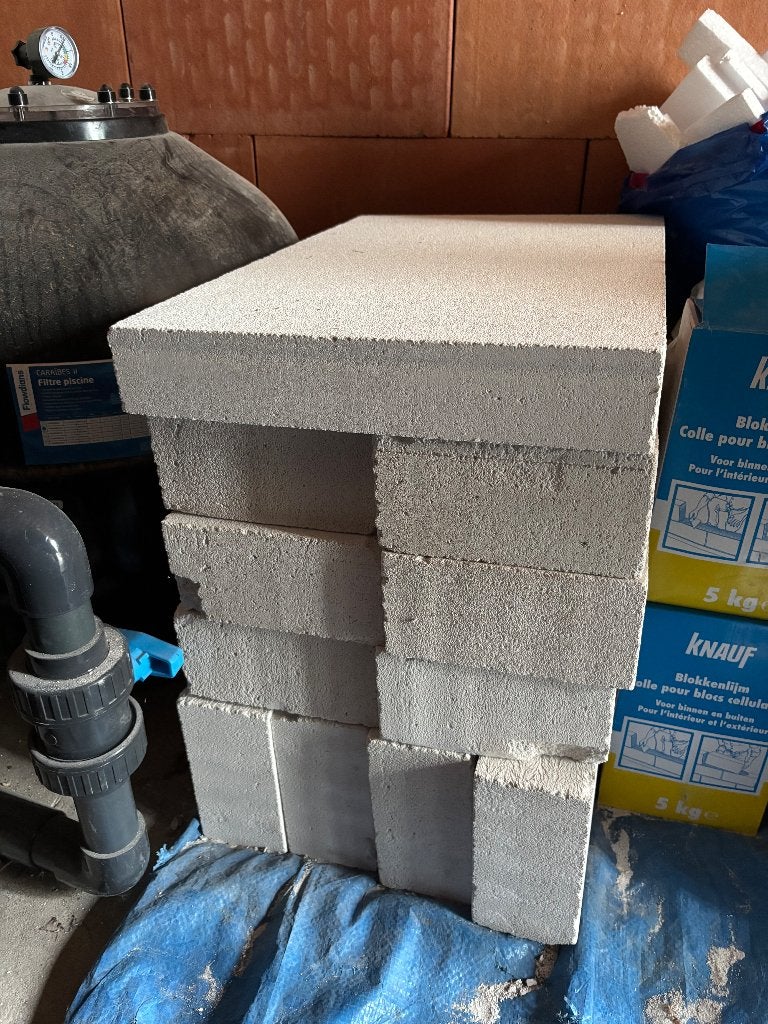 Cellenbetonblok (YTONG stenen), Ophalen, Nieuw, Overige typen