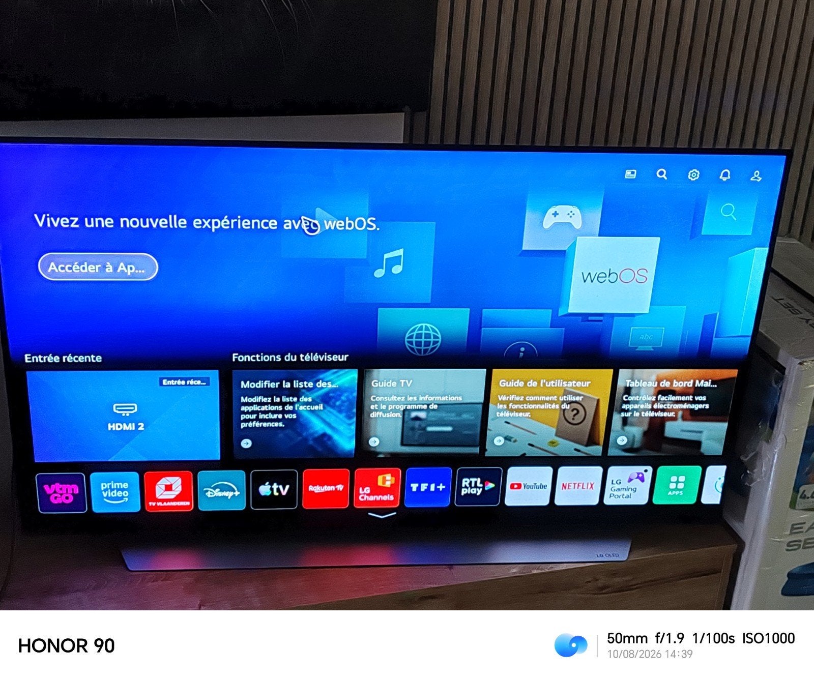 TV lg, Enlèvement, LG