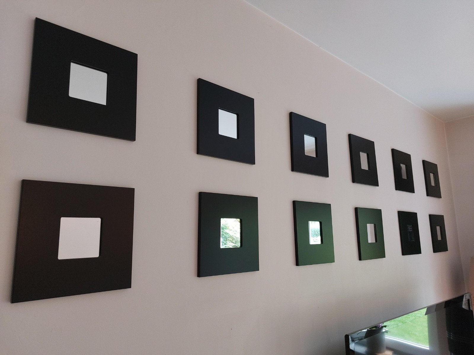 Ikea miroirs 25x25, Maison & Meubles, Enlèvement