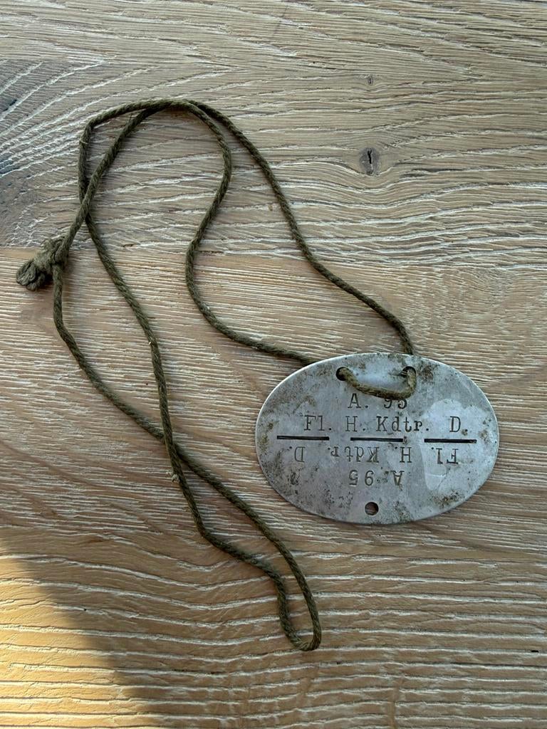 Flieger hauptkommandantur Danmark erkennungsmarke, Ophalen of Verzenden