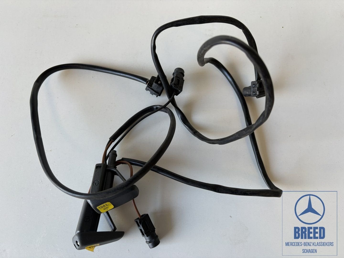 NOS ruitensproeierkop L+R voor Mercedes-Benz W124 grijs, Neuf, -, -, Enlèvement ou Envoi