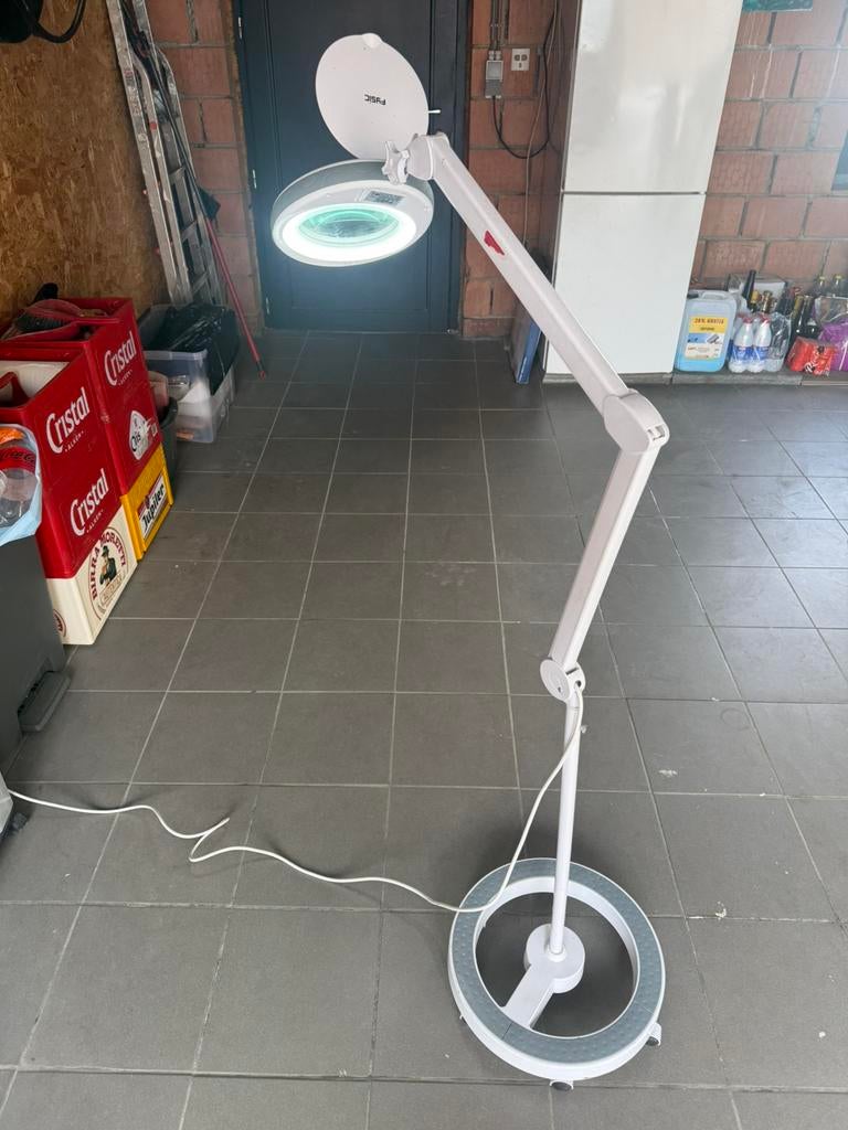 Loeplamp, Hobby en Vrije tijd, Vergrootglazen, Loepen en Loeplampen, Ophalen, Gebruikt, Loeplamp