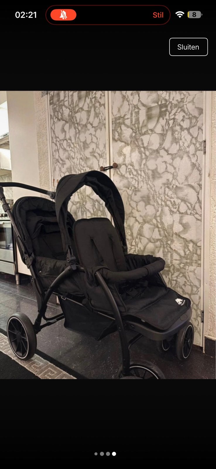 Buggy Deryan Duo, Enfants & Bébés, Neuf, Autres marques, Enlèvement, Poussette