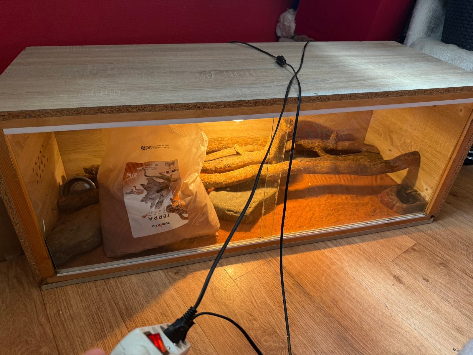 Terrarium, Enlèvement, Comme neuf
