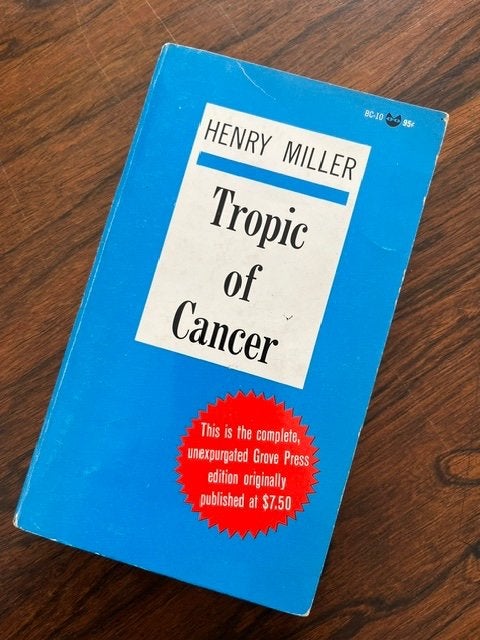 Henry Miller, Tropic of Cancer (1961), Ophalen, Gelezen, Amerika