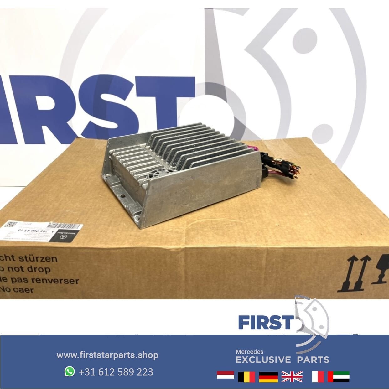 A2129002401 W212 E63 AMG HARMAN KARDON VERSTERKER Mercedes B, Autos : Divers, Autoradios, Enlèvement ou Envoi, -, -, -