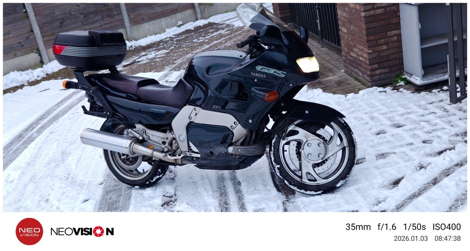 Bonne Yamaha GTS 1000. 36000 KM, pneus neufs, entretien neuf, Motos, Poignées chauffantes, Tourisme, Occasion, Plus de 35 kW