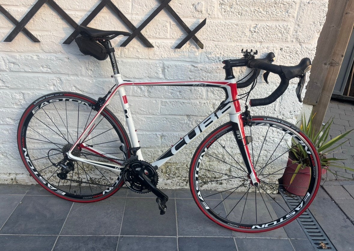 CUBE Agree GTC Race racefiets, Fietsen en Brommers, Fietsen | Racefietsen, Ophalen, Zo goed als nieuw, Carbon