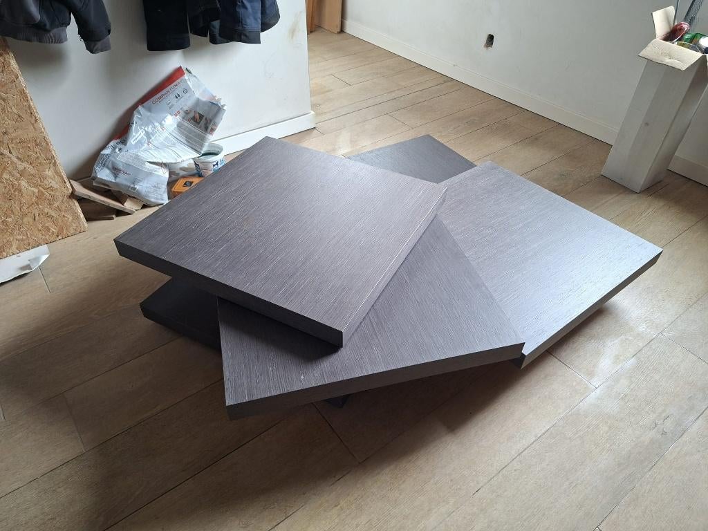 Table basse rotative, Moins de 50 cm, 50 à 100 cm, Carré, Enlèvement