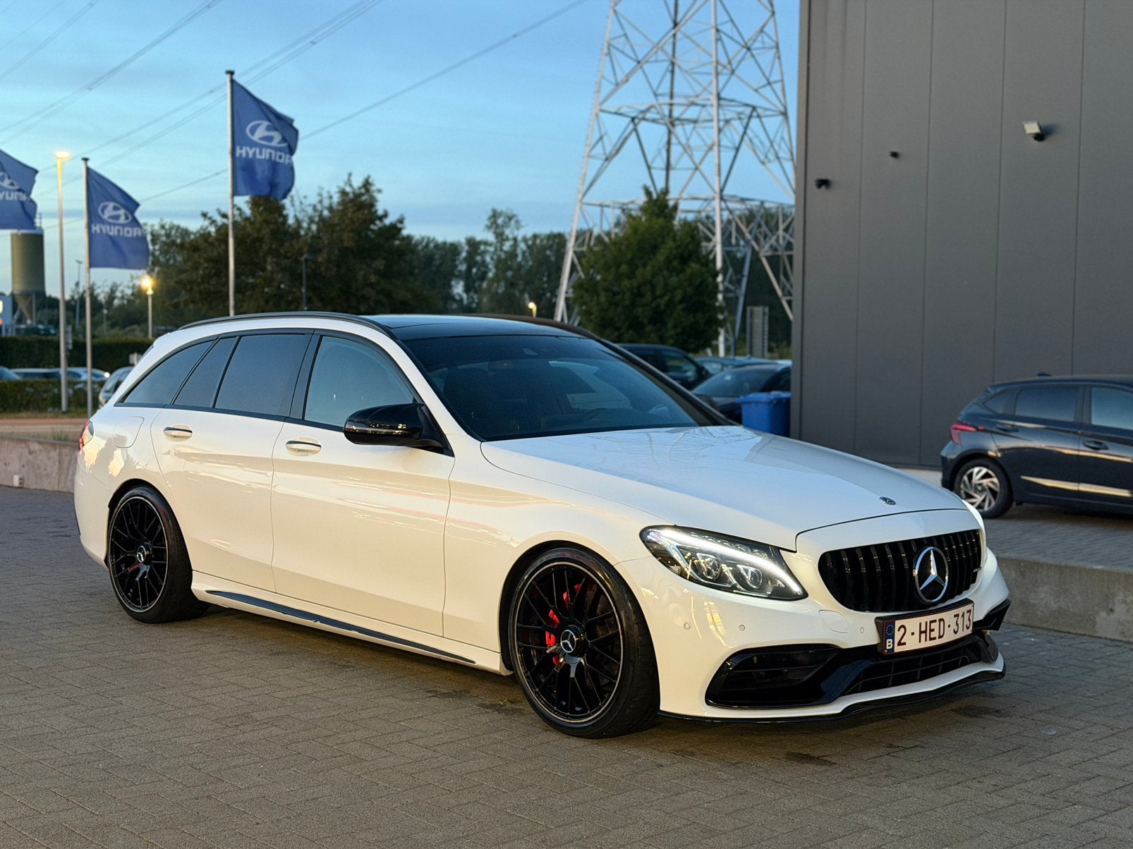 Mercedes C klasse, Auto's, Automaat, Achterwielaandrijving, Euro 6, Wit