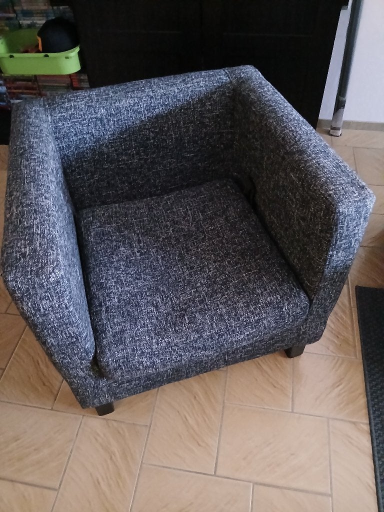 Twee zeteltjes, Huis en Inrichting, Ophalen, Gebruikt, Twee, Stof