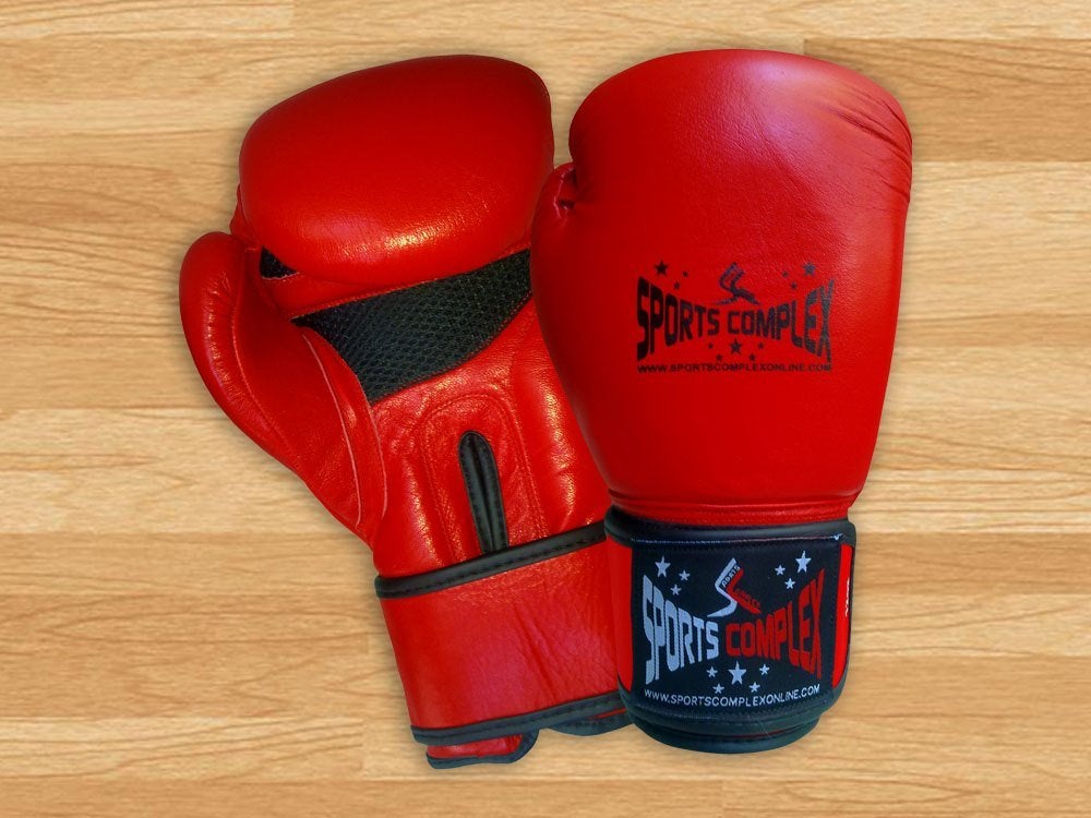 Bokshandschoenen Leer 12oz Muay Thai Kickboxing Fitness MMA, Ophalen of Verzenden, Nieuw, Bokshandschoenen