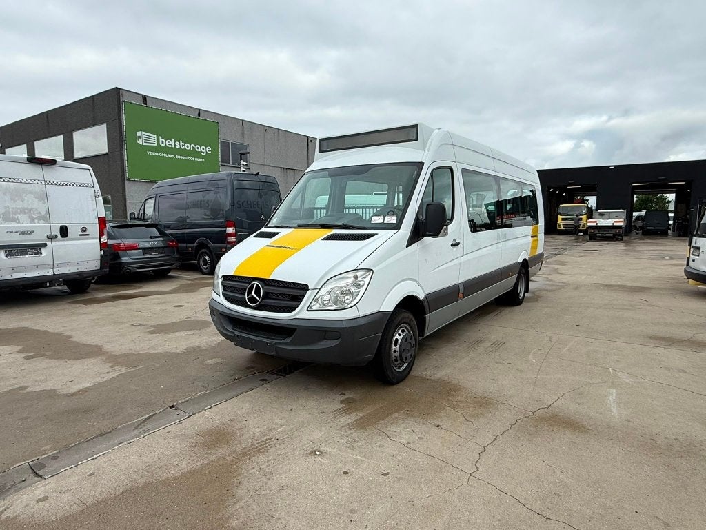 Mercedes-Benz Sprinter 513 ROOFTOP AIRCO (Stock ID 16785), Auto's, Vrachtwagens, Euro 5, Wit, Mercedes-Benz, Bedrijf