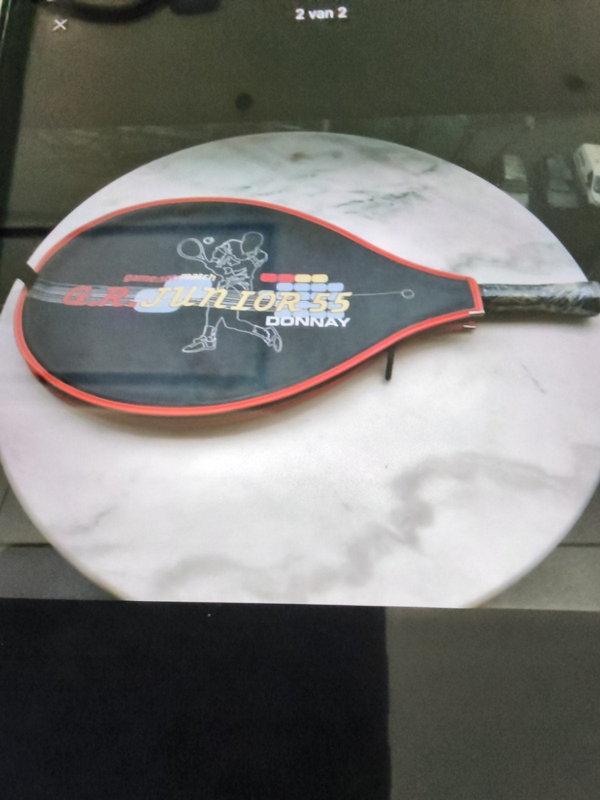 1 x Donny Junior tennis rackets, Enlèvement