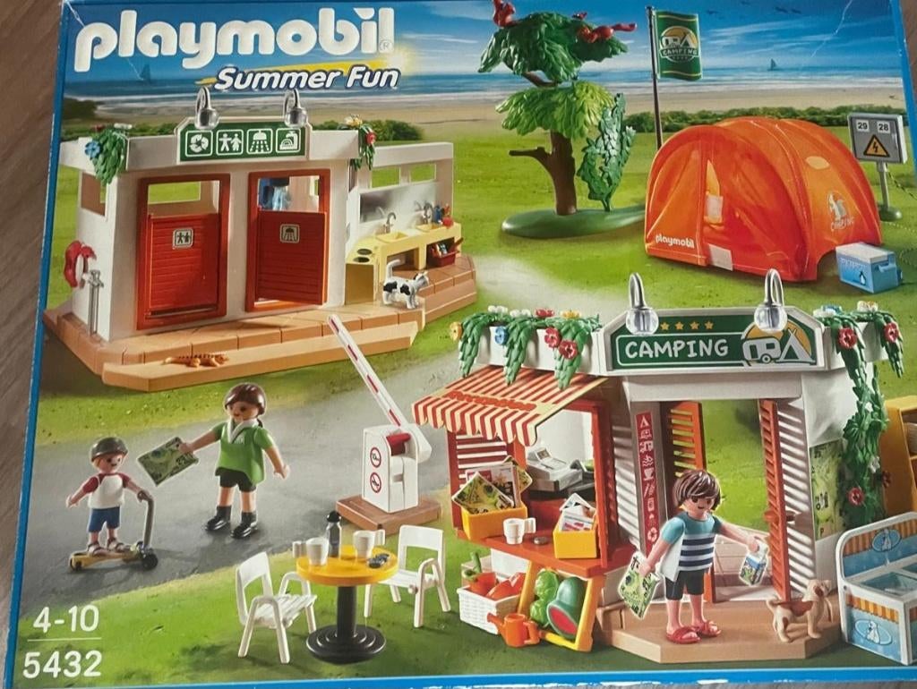 Playmobil 5432 Camping, Kinderen en Baby's, Speelgoed | Playmobil, Ophalen, Zo goed als nieuw, Complete set